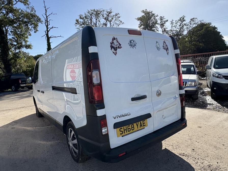 2019 Vauxhall Vivaro – Model: Vivaro  2900 CDTi S/S – SH68YAE