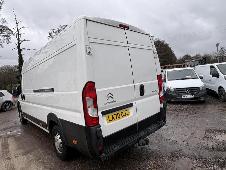 2021 Citroen Relay – Model: Relay 35 Heavy L4H2 Enterprise Blue HDi S/S – LA70OJZ