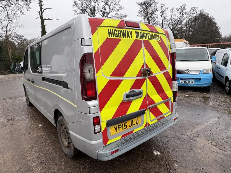 2015 Vauxhall Vivaro – Model: Vivaro  2900 Sportive CDTi – YP15JLU