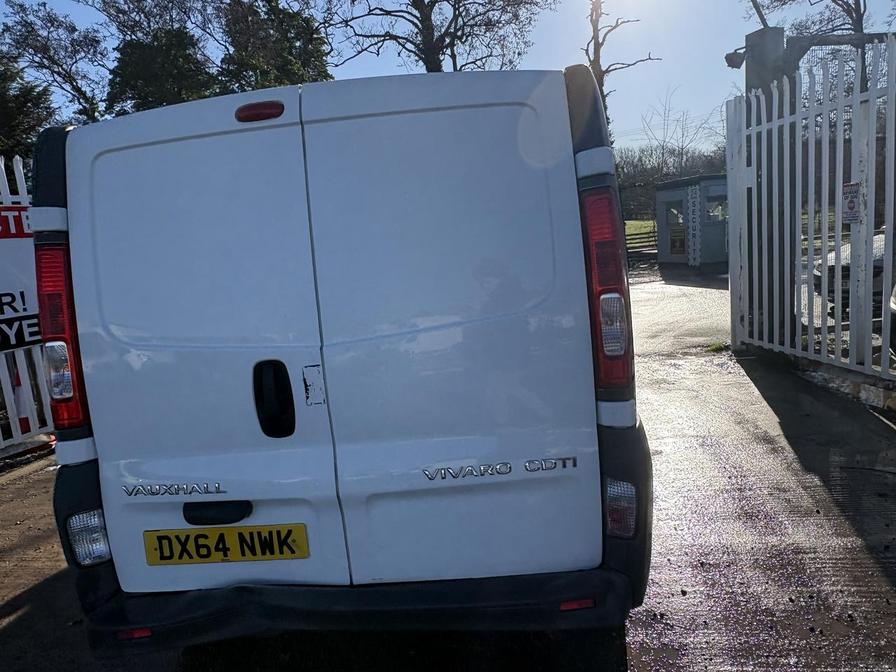 2014 Vauxhall Vivaro – Model: Vivaro  2900 CDTI LWB – DX64NWK