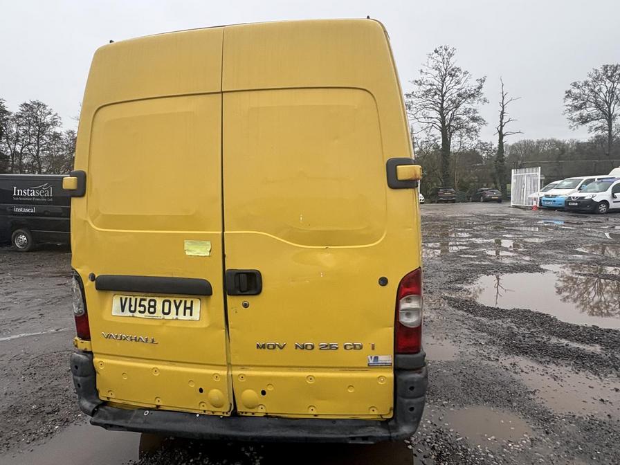 2008 Vauxhall Movano – Model: Movano 3500 CDTi LWB – VU58OYH