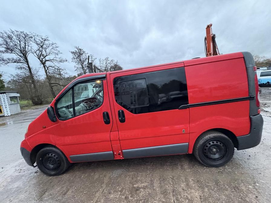 2007 Vauxhall Vivaro – Model: Vivaro  2700 CDTI SWB – NL07DFA