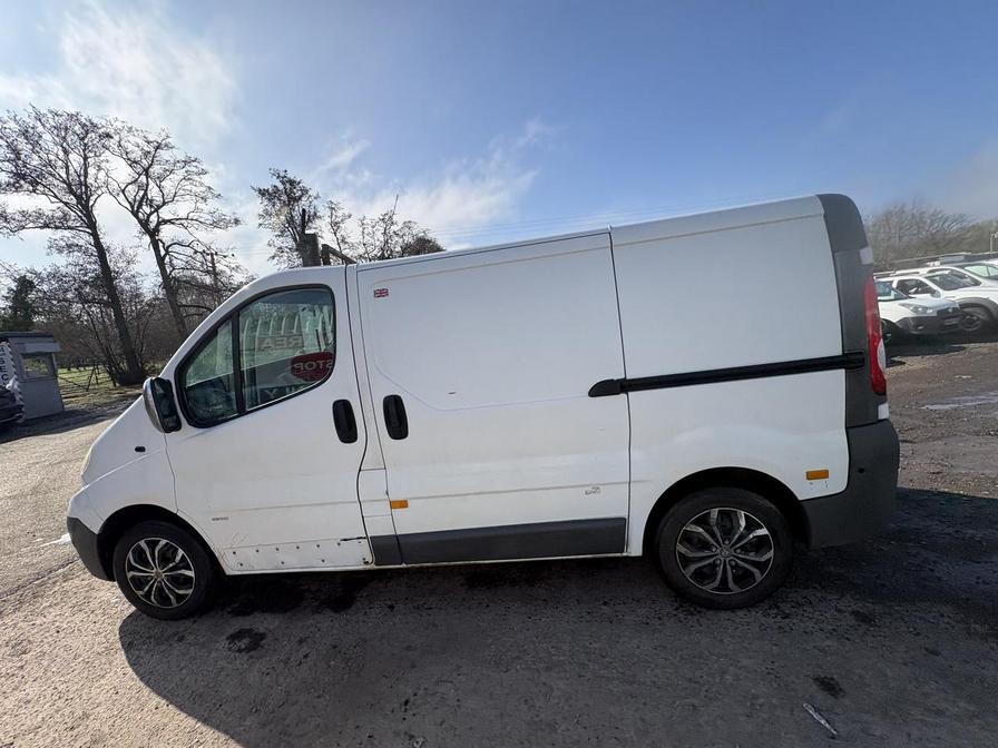 2008 Vauxhall Vivaro – Model: Vivaro  2900 CDTI SWB – EX58FXB