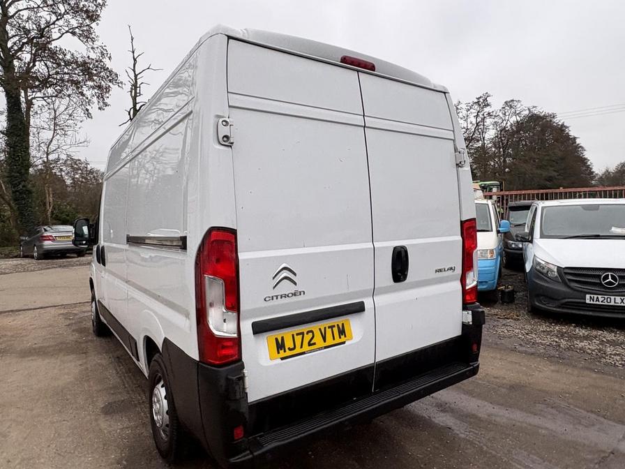 2022 Citroen Relay – Model: Relay 35 L2H2 Enterprise Blue HDi S/S – MJ72VTM