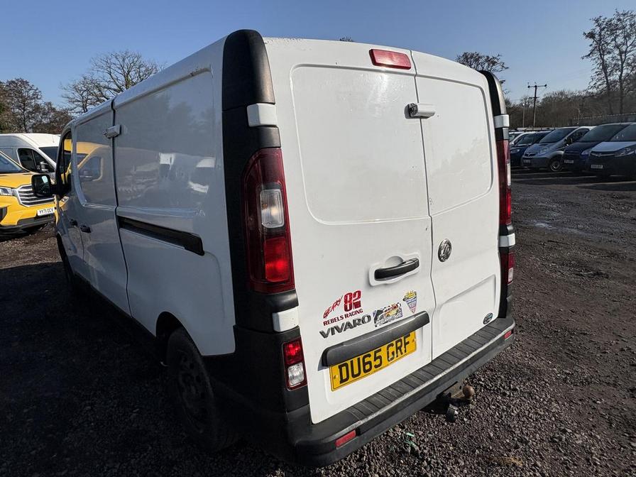 2015 Vauxhall Vivaro – Model: Vivaro  2900 CDTI – DU65GRF