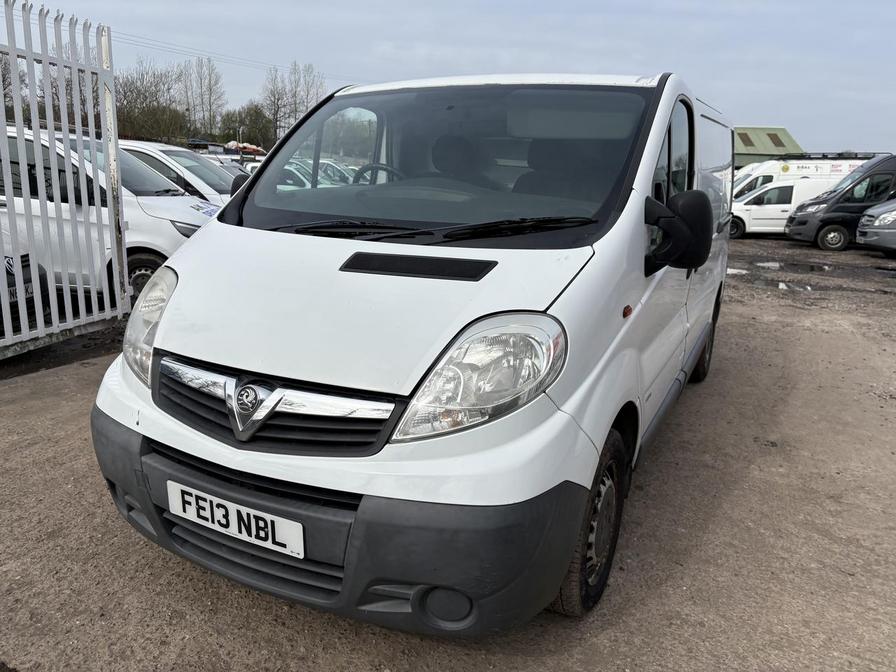 2013 Vauxhall Vivaro – Model: Vivaro 2900 CDTi SWB – FE13NBL