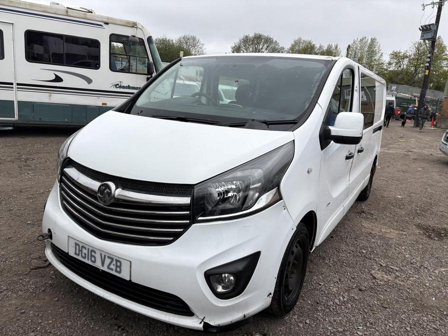 2016 Vauxhall Vivaro – Model: Vivaro  2900 Sportive CDTi – DG16VZB