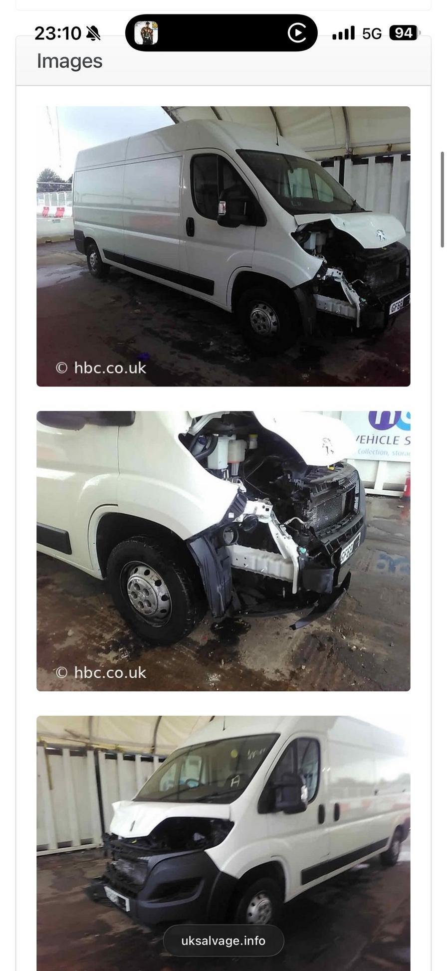 2018 Peugeot Boxer – Model: Boxer 335 Professional L3H2 Blue HDi – GF68WWX