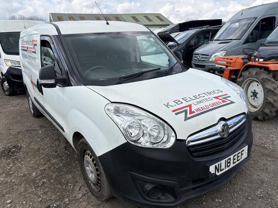 2018 Vauxhall Combo – Model: Combo 2300 CDTi – NL18EEF