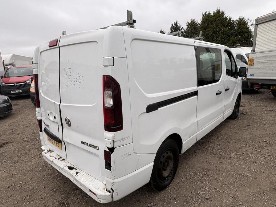 2016 Vauxhall Vivaro – Model: Vivaro  2900 Sportive CDTi – DG16VZB