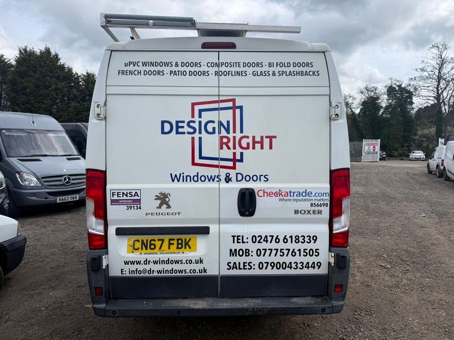 2017 Peugeot Boxer – Model: Boxer 435 Professional L4H2 Blue HDi – CN67FBK