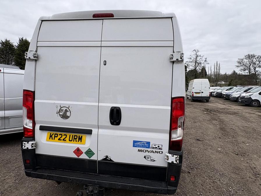 2022 Vauxhall Movano – Model: Movano L2H2 F3500 Dynamic TD S/S – KP22URM/H5YAK