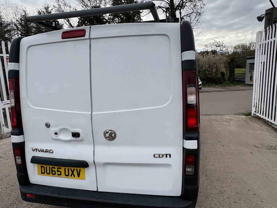 2015 Vauxhall Vivaro – Model: Vivaro  2900 CDTI – DU65UXV