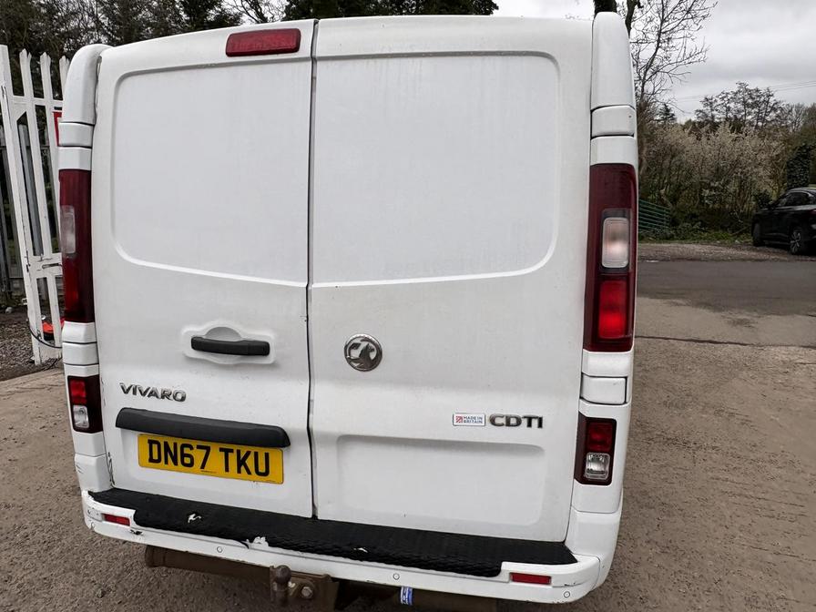 2017 Vauxhall Vivaro – Model: Vivaro  2900 Sportive CDTi – DN67TKU