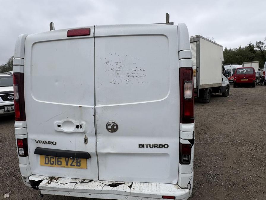 2016 Vauxhall Vivaro – Model: Vivaro  2900 Sportive CDTi – DG16VZB