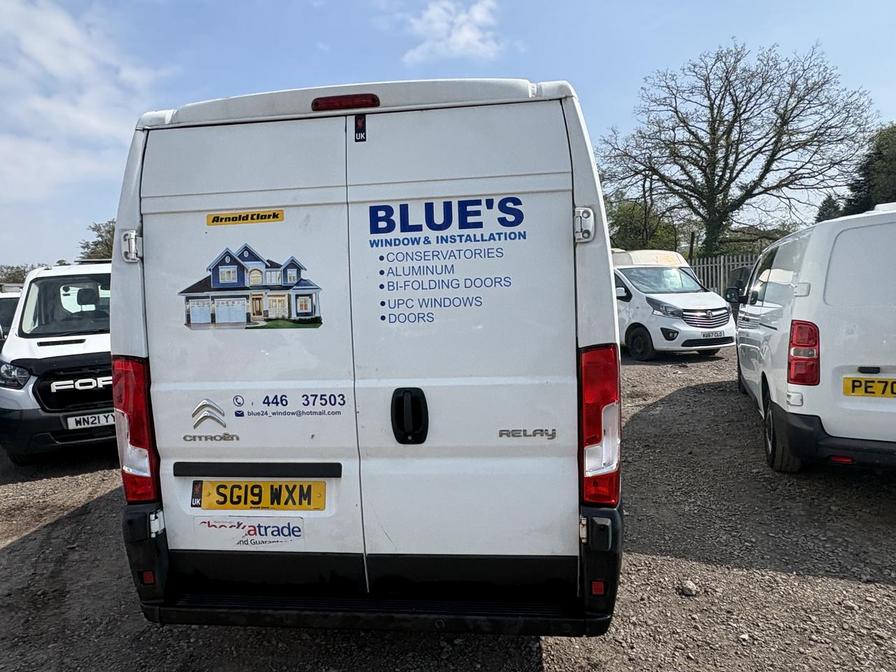 2019 Citroen Relay – Model: Relay 35 L2H2 Enterprise Blue HDi – SG19WXM
