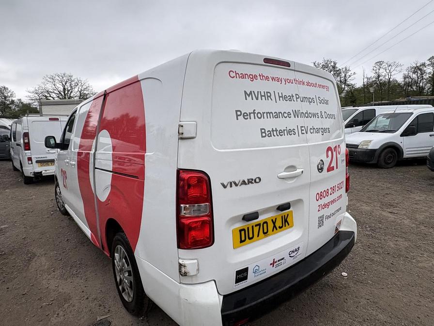 2020 Vauxhall Vivaro – Model: Vivaro 2900 Sportive S/S – DU70XJK