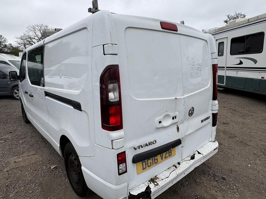 2016 Vauxhall Vivaro – Model: Vivaro  2900 Sportive CDTi – DG16VZB