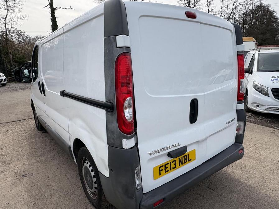 2013 Vauxhall Vivaro – Model: Vivaro 2900 CDTi SWB – FE13NBL