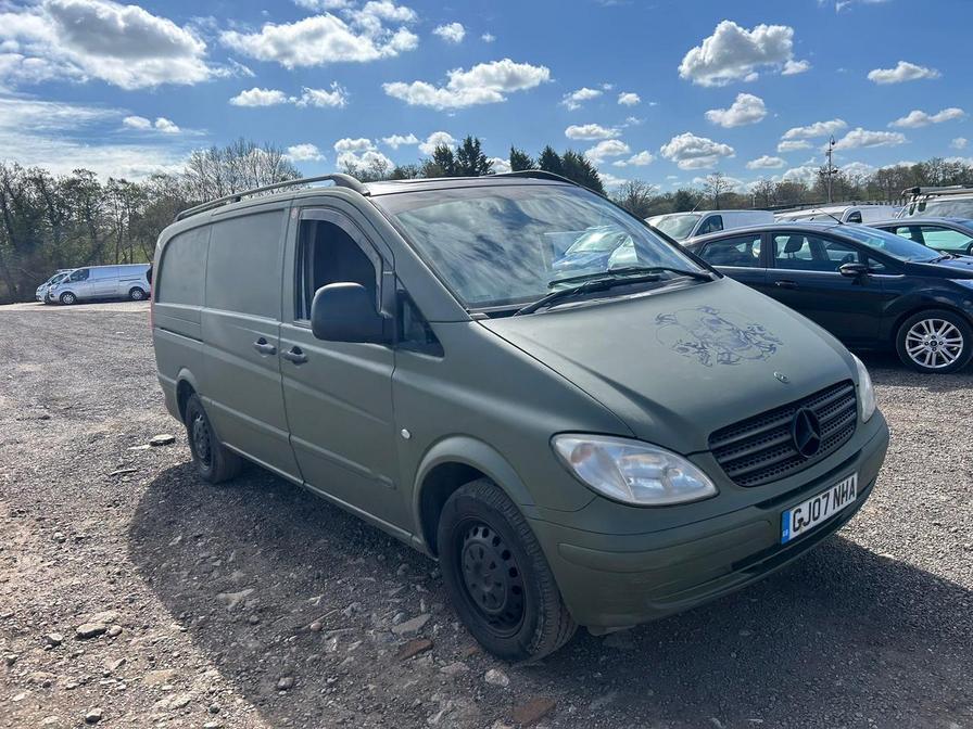 2007 Mercedes-Benz Vito – Model: Vito 115 CDI Long – GJ07NHA