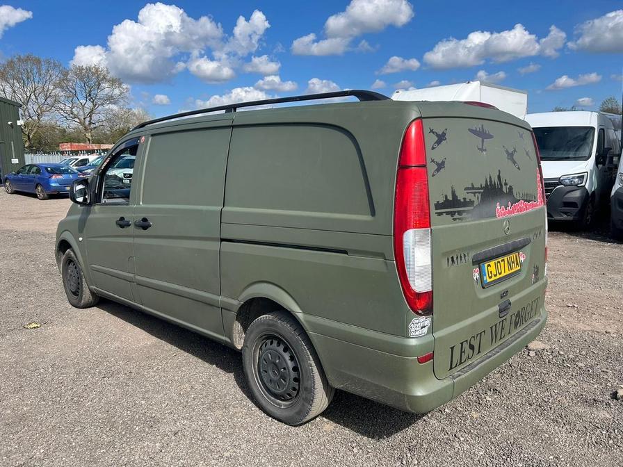 2007 Mercedes-Benz Vito – Model: Vito 115 CDI Long – GJ07NHA