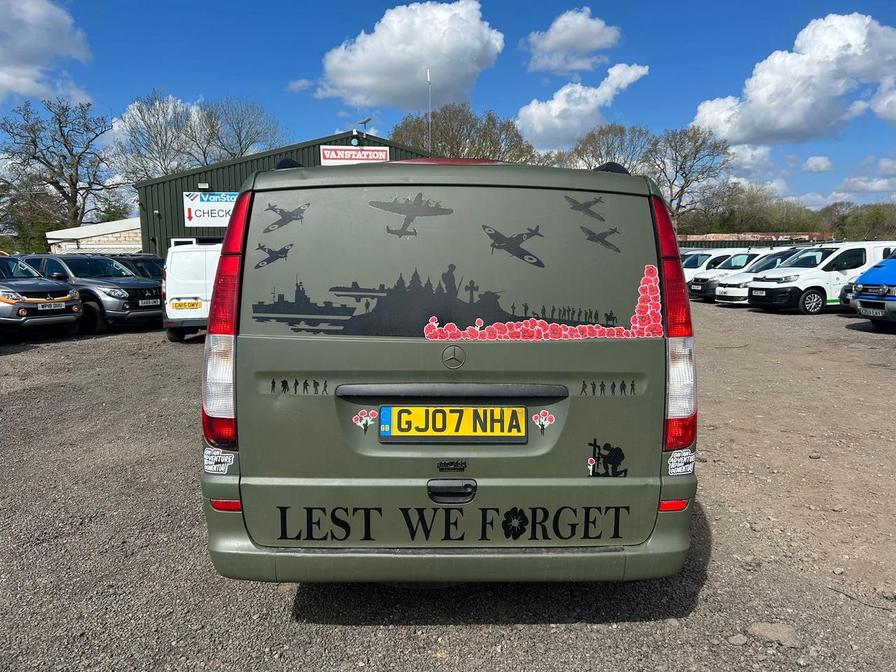 2007 Mercedes-Benz Vito – Model: Vito 115 CDI Long – GJ07NHA