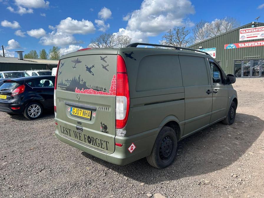 2007 Mercedes-Benz Vito – Model: Vito 115 CDI Long – GJ07NHA