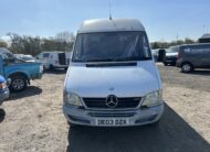 2003 Mercedes-Benz Sprinter – Model: Sprinter 311 CDi LWB – DE03DZX