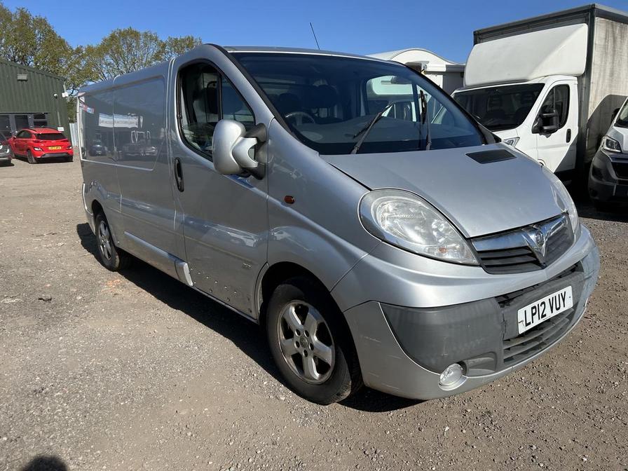 2012 Vauxhall Vivaro – Model: Vivaro 2900 Sportive CDTi LWB – LP12VUY