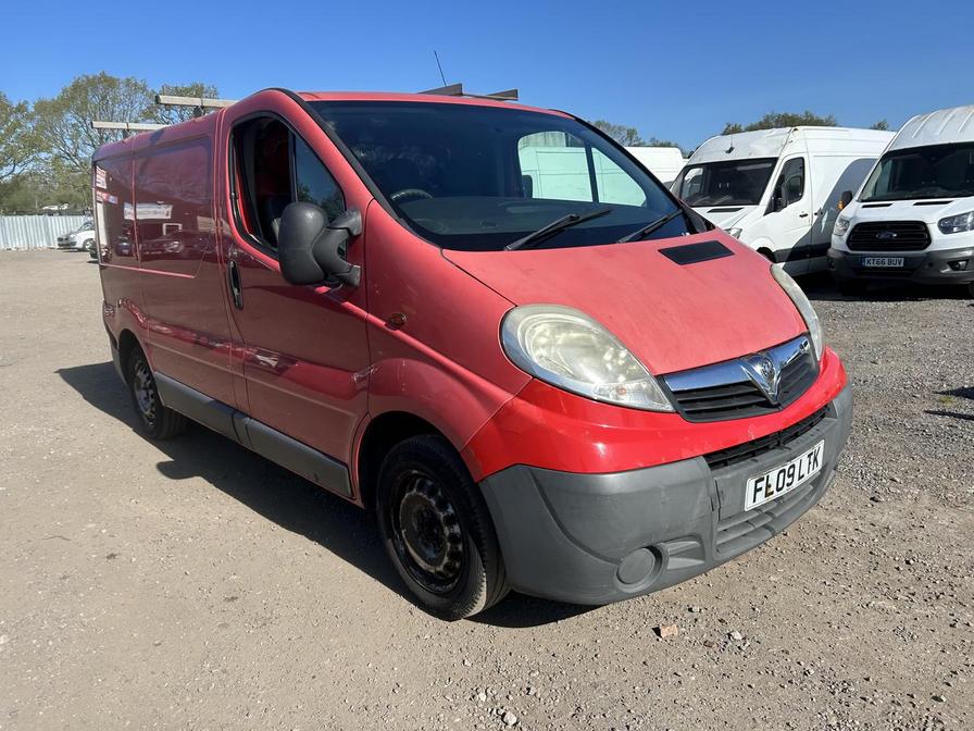 2009 Vauxhall Vivaro – Model: Vivaro 2700 CDTi SWB – FL09LTK
