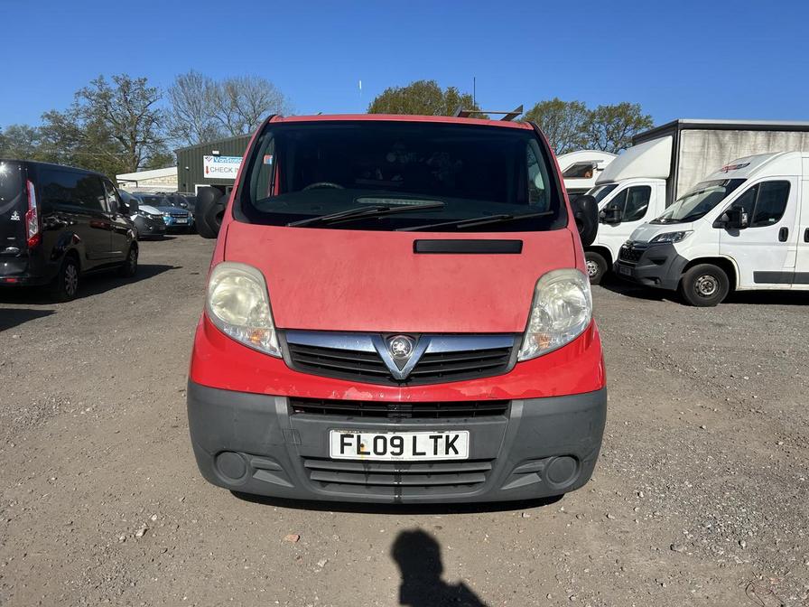 2009 Vauxhall Vivaro – Model: Vivaro 2700 CDTi SWB – FL09LTK