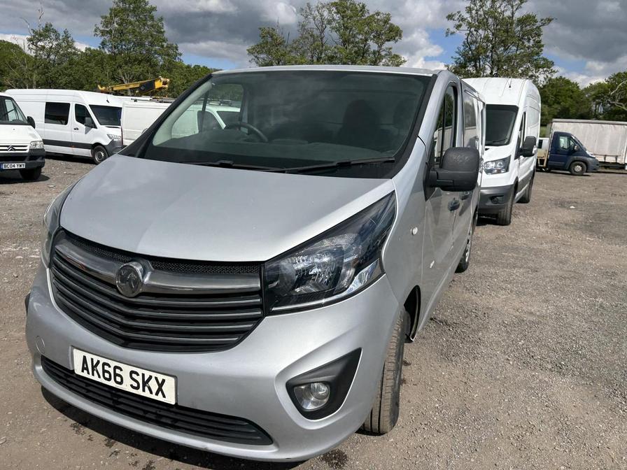 2017 Vauxhall Vivaro – Model: Vivaro  2900 Sportive CDTi – AK66SKX