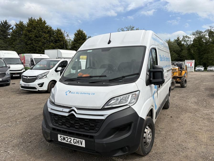 2022 Citroen Relay – Model: Relay 35 L2H2 Enterprise Blue HDi S/S – SM22GHV