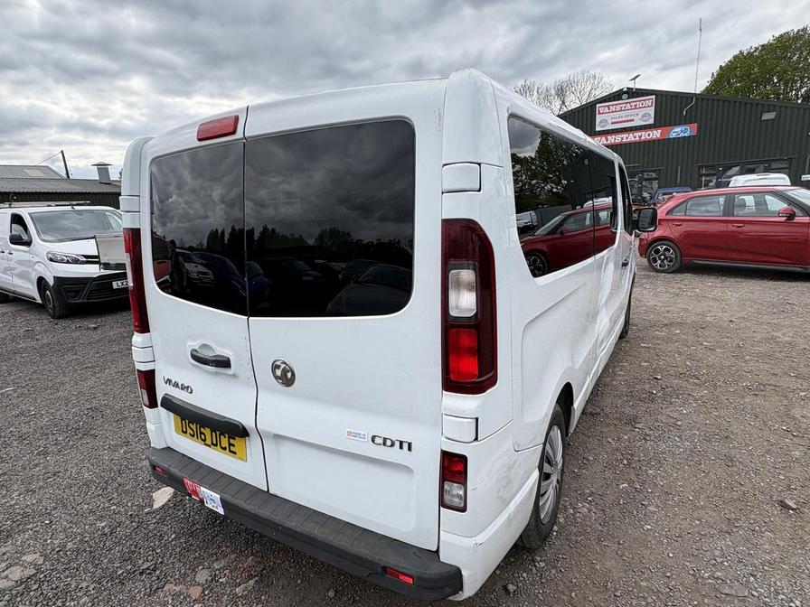 2016 Vauxhall Vivaro – Model: Vivaro  2900 Sportive CDTi – DS16DCE