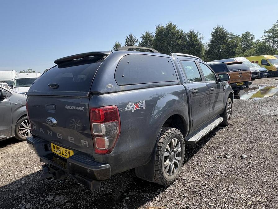 2018 Ford Ranger – Model: Ranger Wildtrak 4×4 TDCi Auto – BJ18LSY