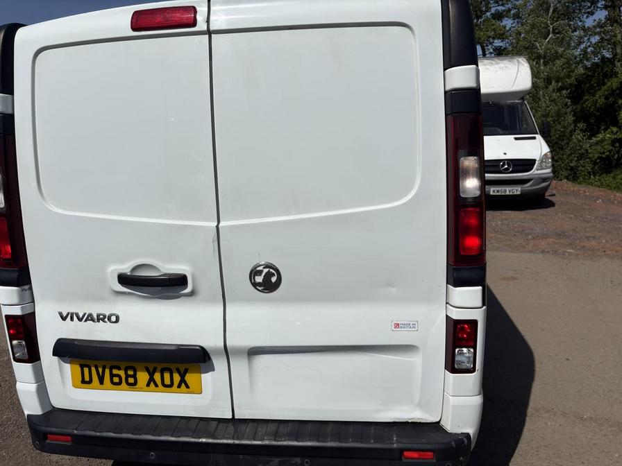 2018 Vauxhall Vivaro – Model: Vivaro  2900 Sportive CDTi – DV68XOX