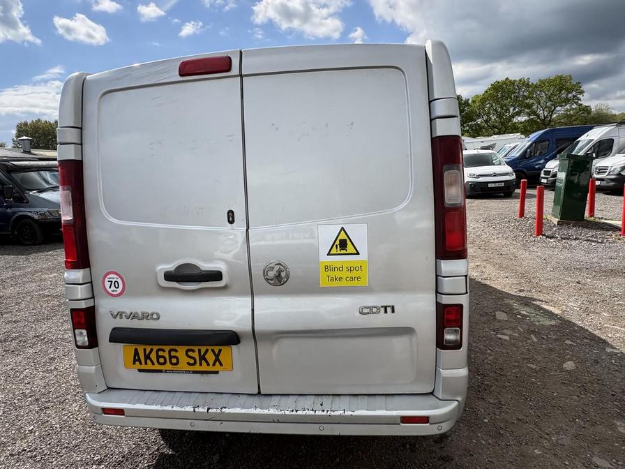 2017 Vauxhall Vivaro – Model: Vivaro  2900 Sportive CDTi – AK66SKX