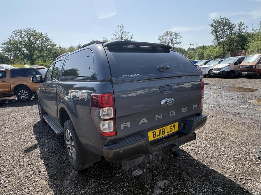 2018 Ford Ranger – Model: Ranger Wildtrak 4×4 TDCi Auto – BJ18LSY