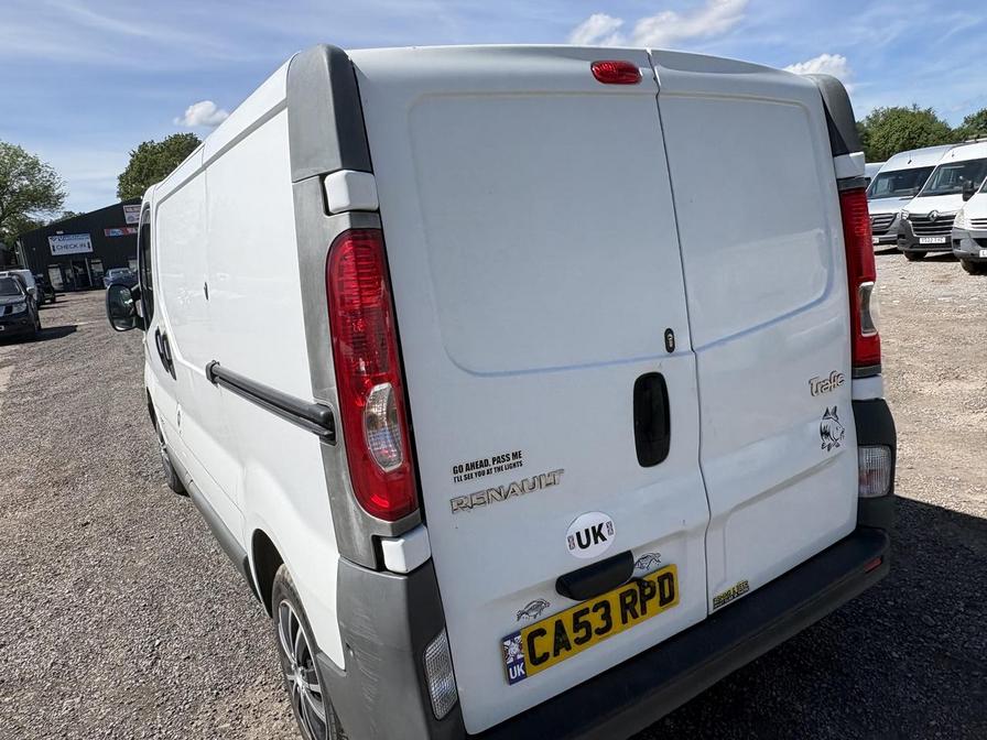 2008 Renault Trafic – Model: Trafic SL27+ dCi 115 – CA53RPD/HY58LBK