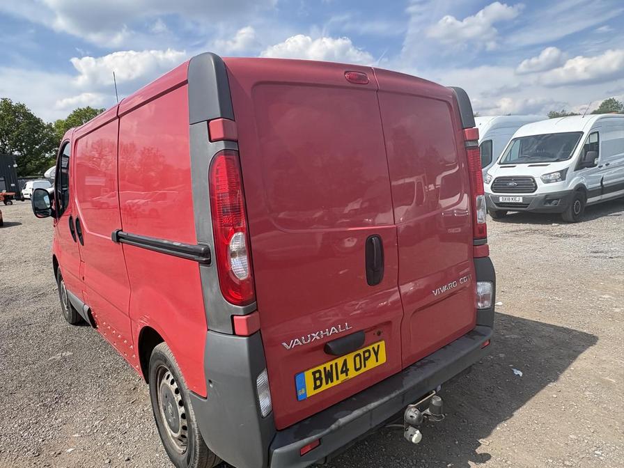 2014 Vauxhall Vivaro – Model: Vivaro 2700 CDTi 113 SWB – BW14OPY