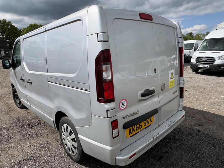 2017 Vauxhall Vivaro – Model: Vivaro  2900 Sportive CDTi – AK66SKX