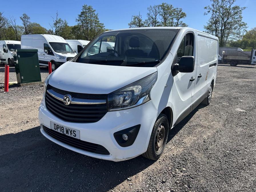 2018 Vauxhall Vivaro – Model: Vivaro  2900 Sportive CDTi – DP18WYS