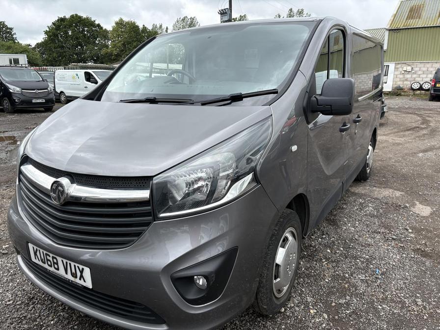 2018 Vauxhall Vivaro – Model: Vivaro 2700 Sport CDTi BT S/S – KU68VUX