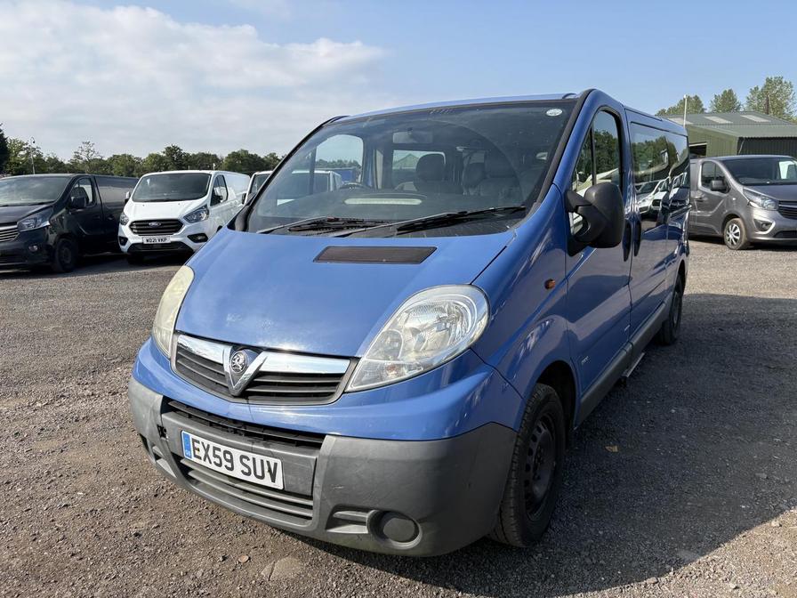2009 Vauxhall Vivaro Combi – Model: Vivaro Combi LWB – EX59SUV