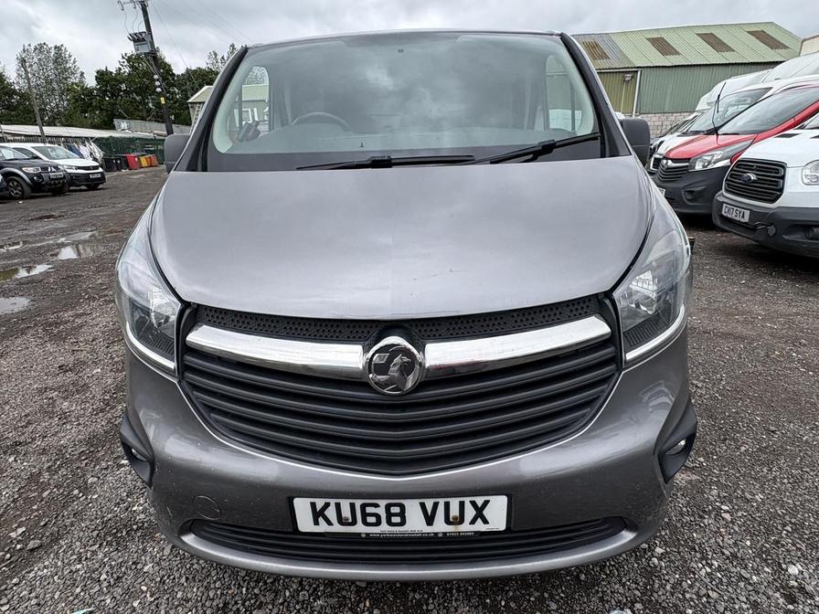 2018 Vauxhall Vivaro – Model: Vivaro 2700 Sport CDTi BT S/S – KU68VUX