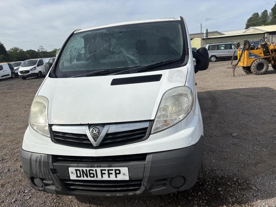 2011 Vauxhall Vivaro – Model: Vivaro 2900 CDTi 113 LWB – DN61FFP