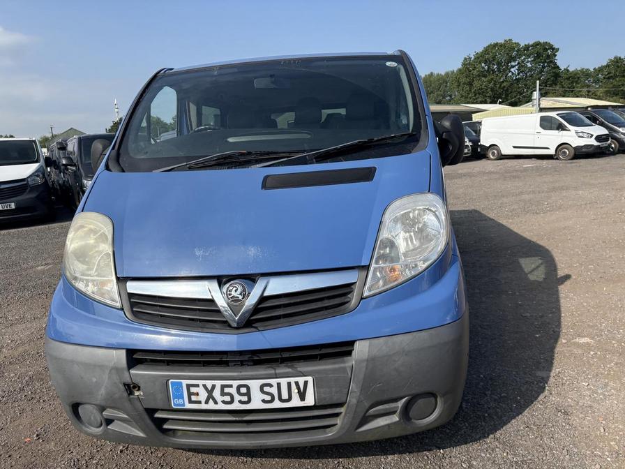 2009 Vauxhall Vivaro Combi – Model: Vivaro Combi LWB – EX59SUV