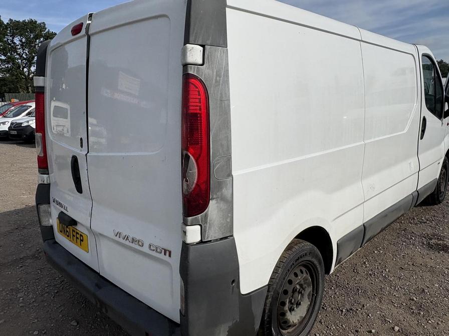 2011 Vauxhall Vivaro – Model: Vivaro 2900 CDTi 113 LWB – DN61FFP