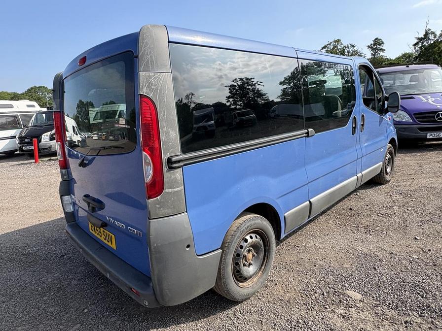 2009 Vauxhall Vivaro Combi – Model: Vivaro Combi LWB – EX59SUV