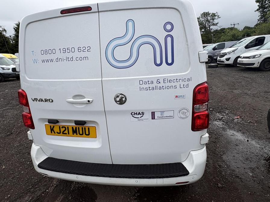 2021 Vauxhall Vivaro – Model: Vivaro 2700 Sportive S/S – KJ21MUU